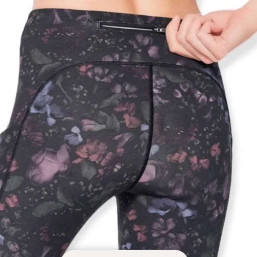 🍄 Lululemon Speed Up Crop Floral Print - Picture 12 of 14